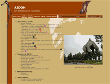 Tablet Screenshot of aidoh.dk